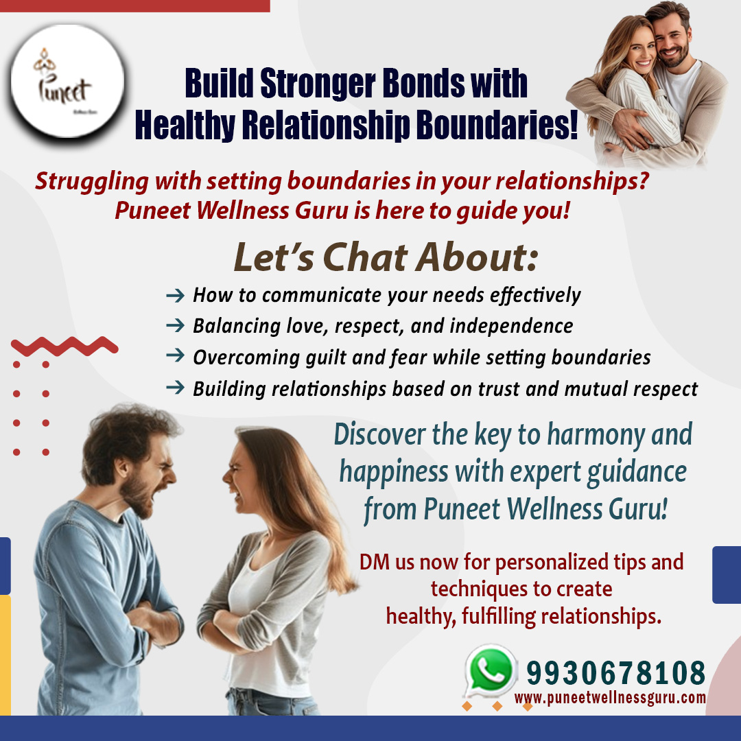 Build Stronger  Bonds With Healthy Relationship Boundaries!